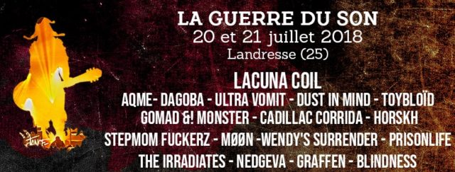 Nedgeva @La Guerre du Son – 20/07/2018 Nedgeva @La Guerre du Son – 20/07/2018
