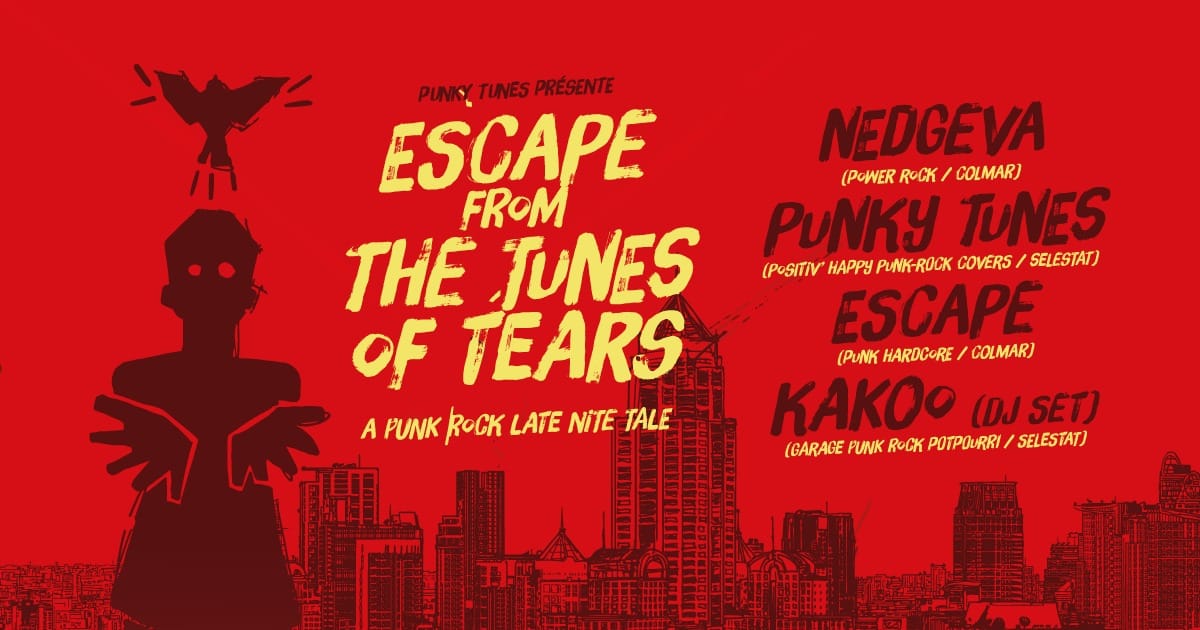 Escape from the tunes of tears – Nedgeva – 23/04/2022