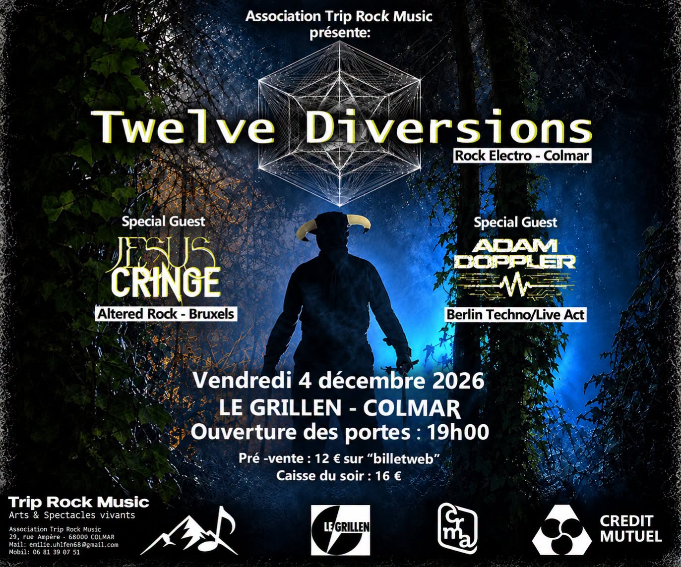 Twelve Diversions en live au Grillen
